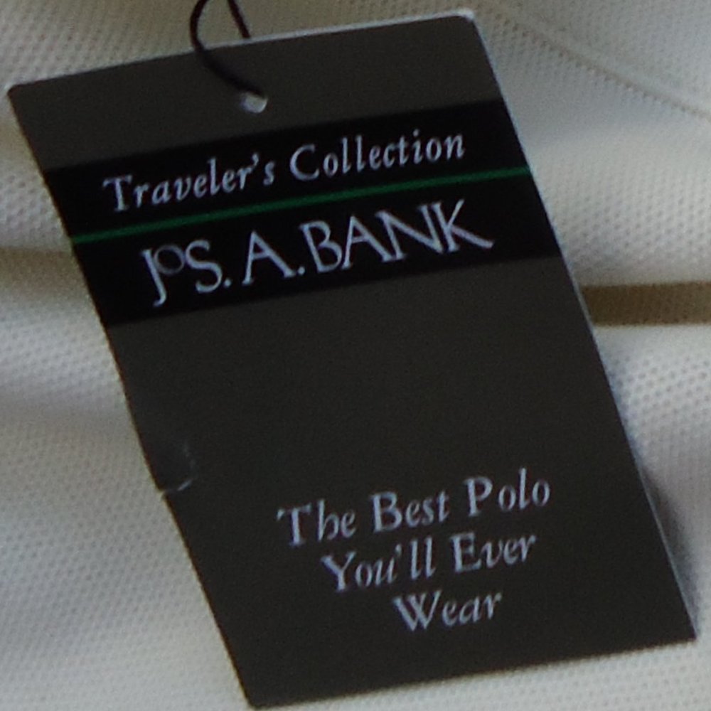 NWT. SIZE L. JOS. A. BANK The traveler long sleeve polo shirt. - Picture 14 of 16